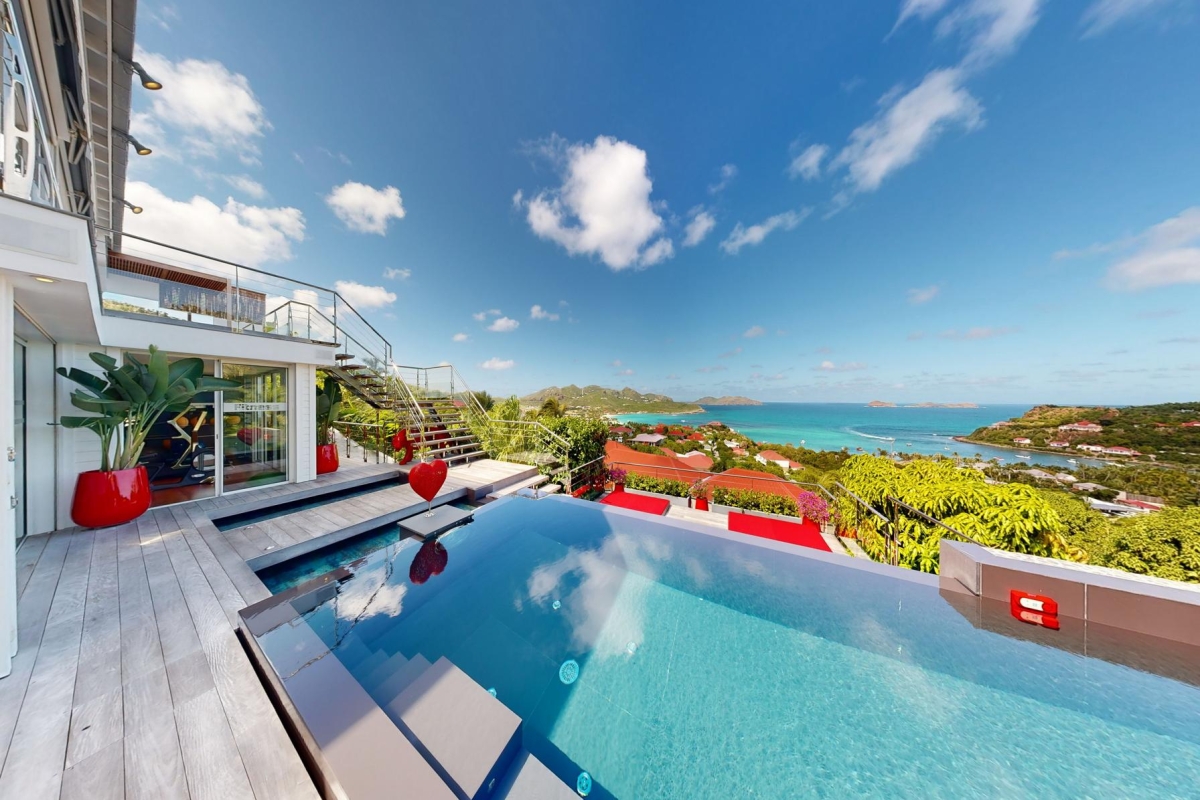 Villa Panama | Ocean View - Located in  Beautiful Saint Jean with Private Pool
