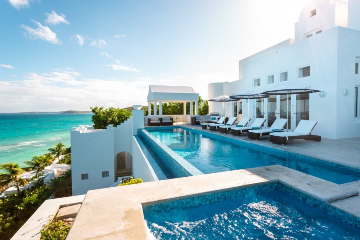 Long Bay Villas - Villa Sea | Beach Front - Located in  Fabulous Long Bay with Private Pool